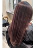 10月【平日限定】髪質改善ストレート＋カット＋水素Tr