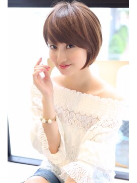 ジルバイジアン(JILL by GIEN) ストレート モーブカラー