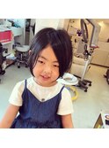 ゆれるショートボブ