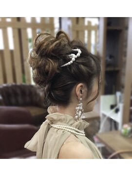 ヘアー ランジュ(hair RanJu) パーティーアップ☆