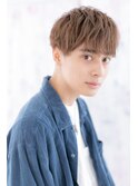 カラーがポイント！モテ髪マッシュウルフb