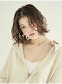 センターパート/ケアブリーチ/韓国風/ハイライト【新宿/西新宿】