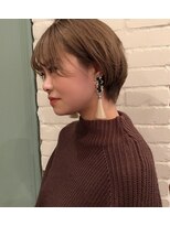 ラレイ(Lalei) *大人かわいいマッシュショート ベージュカラー 辻幸奈