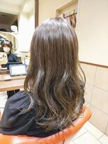 ネオリーブチノ 登戸店(Neolive cino)&nbsp;オリーブアッシュ ミディアム 波巻き