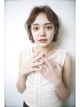 グランアージュ 錦糸町(grandage) 大人可愛いウルフボブ/ショートボブ/スモーキーアッシュ/錦糸町b