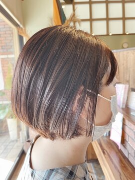 リミックス 南国店(remix) 襟足すっきりショートボブ