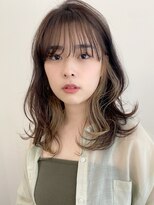 トゥーナ 表参道(tona) 小顔カット・外ハネボブ・くびれヘア・ペールベージュ