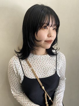 メル ヨコハマ(MeL) ◯ ウルフ レイヤー と 暗髪 ○