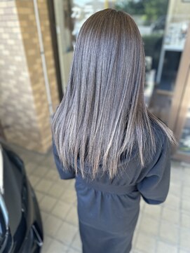 ヘアーサロン カラー 色彩店(COLOR) アッシュベージュ