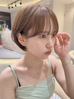 ロンドブルーム 天神大名店(Lond Bloom) 10代20代30代ショートボブ髪質改善丸みショート似合わせカット
