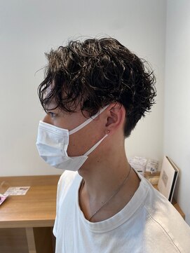 アリゲート ダイカンヤマ(Ari gate daikanyama) 大人ツイストパーマ×センターパート