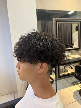 アイズ 海老名(AIZU) 波巻きスパイラルパーマ　ツイストスパイラルパーマ　メンズヘア