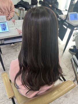アジールヘア 所沢プロペ通り店(agir hair) イメチェンダークハイライト似合わせカット所沢ひばりヶ丘練馬