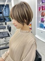 ジルブラン 横浜関内(JIL BLAN)&nbsp;ハイライトバレイヤージュダブルカラーケアプリーチ30代40代