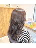 【カット＋艶感カラーで気分転換】￥11000→￥9900