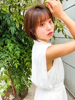 アンバー 池袋(amber)&nbsp;ショートボブ/オリーブベージュ/[池袋駅]