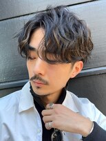 エリマバイフィフス 調布(elima by fifth)&nbsp;シャドウパーマ無造作パーマ強めワンカールニュアンスパーマ