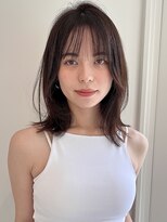 リアンカ(LIANCA) 【LIANCA】くびれレイヤーカット/イルミナグレージュカラー