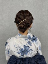 ボタン ハカタ(VOTAN hakata)&nbsp;博多/ヘアアレンジ/ヘアセット/浴衣アレンジ/結婚式ヘアセット