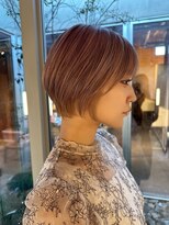 美容室 ビ フェスカ(B FESCA)&nbsp;ショートボブ/20代30代40代/金髪ショート/ベージュ