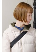 サロンワーク×縮毛矯正レイヤーボブ