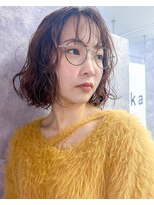 レフバイイルカ 北見(lef by ilka)&nbsp;ボブパーマ