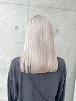 フリーラ 表参道(freera)&nbsp;ブリーチダブルカラーホワイトカラーインナーカラー裾カラー艶髪