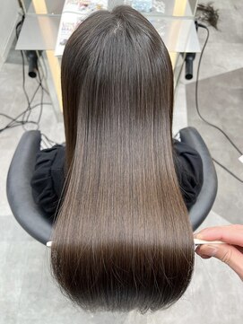 ロンドジェネルーズ 柏(Lond generous) 韓国柏顔周り縮毛矯正髪質改善レイヤー韓国ボブメルティくびれ