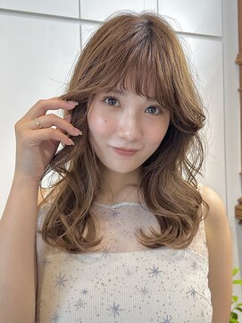 ロンドアンメゾン 原宿(Lond un Maison.) イメチェン外ハネボブ美髪ワイドバング顔周りレイヤーカット