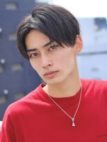 エイド 渋谷(aid)&nbsp;ナチュラルセンターパートコンマバング刈り上げセンターショート