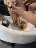 カット＋オーガニック【ヴィラロドラ】カラー&ヘッドスパ