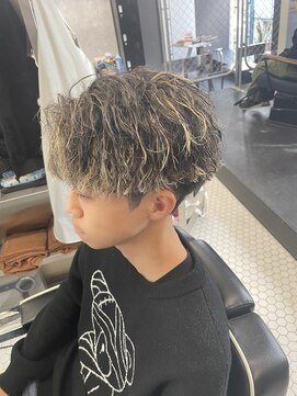 リプレイ 草津店(RIPLAY) ニュアンスパーマ/韓国マッシュ/スパイキーショート/MEN'S