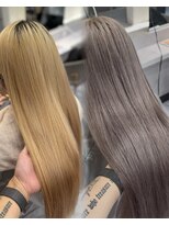 ジーナ 名駅(XENA.) デザインカラー/ハイブリーチ/ケアブリーチ/ブリーチカラー