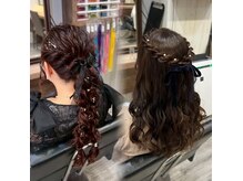 ヘアセット アリエス 新宿駅前店(aries)の雰囲気（結婚式や二次会用のヘアセットもお任せ下さい♪）
