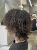 熊本メンズカット MEN'S HAIR ウルフパーマ サーフカール