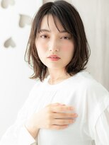 カバーヘア ブリス 大宮西口(COVER HAIR bliss)&nbsp;□くすみベージュ外ハネミディアムウルフカット416大宮30代40代