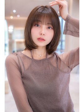 エースハバナ 渋谷(1 HAVANA) レイヤーボブ/20代30代きれいめ/顔周りカット