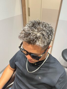 サロウィン 熊本上通り店(SALOWIN) ツイストスパイラル×ホワイトメッシュ