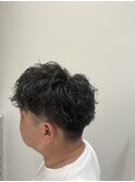 メンズ×パーマ
