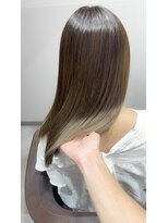サロウィン 大宮Crest店(SALOWIN)&nbsp;◯美髪縮毛矯正　ブリーチ縮毛　グレージュ　レイヤー
