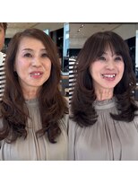 アンジュレーブ(AngeReve)&nbsp;前髪カット・顔周りカットで大変身★レイヤーカットお任せ下さい