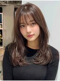 赤羽駅オリーブグレーココアベージュ小顔