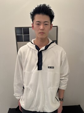 アンフェインド02(UNFEIGNED 02) アクティブショート/MEN’S HAIR/リバースセンターパート
