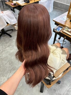 ジルブラン 土浦(JIL BLAN) ハイライトバレイヤージュダブルカラーケアブリーチ20代30代