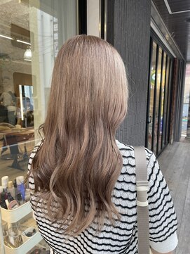 ローグ(Logue) 韓国ロングミルクティーベージュ