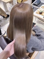 カーサ 西大寺南ロータリー店(casa) ブリーチなしダブルカラー/ナチュラルベージュ/髪質改善