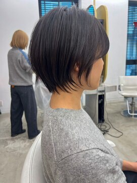 ノエ ナゴヤ(NOE NAGOYA) マッシュショート/ショート/ボブ/髪質改善/縮毛矯正/名駅n74