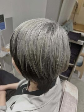 ラピスタ 池袋(Lapista) 韓国ヘアハッシュカットダブルハイライトカラー【Lapista池袋】