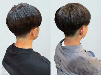 アンティカザサロン(antiqua THE SALON)の写真/【メンズ専門Stylist多数在籍】爽やか×清潔感を両立したメンズスタイルが口コミ高評価!眉毛カットで印象UP