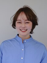 シルフィ(sylph)&nbsp;大人可愛いナチュラルショートボブ×シースルーバング♪